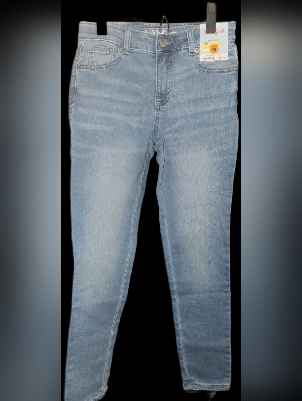 Cat & Jack Girls Denim Jeans Size 12 ~ NWT